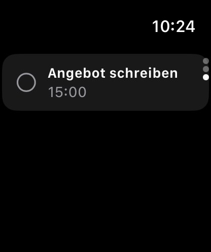 Heute abhaken